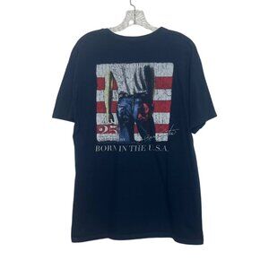 Hard Rock Cafe Bruce Springsteen Tshirt Mens Large Born In The USA